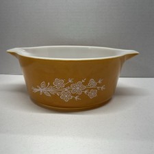 Pyrex Deep Casserole Bowl Vintage 475-B Cinde...