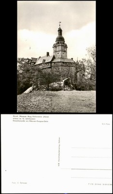 Pansfelde Falkenstein Harz Burg  mit Eike-Von-Repgow-Stein 1972