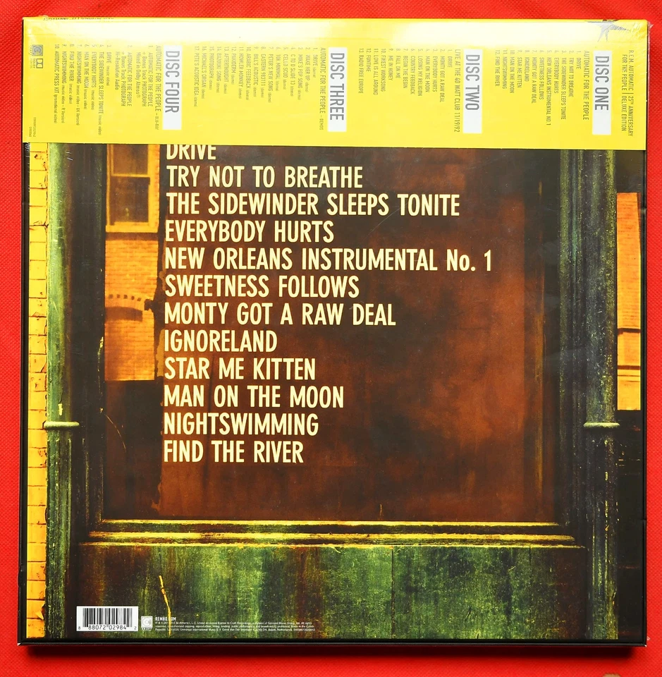 R.E.M. – Automatic For The People - BOX SET  DELUXE 3 CD + Blu-Ray + BOOK SEALED - Bild 3 von 4