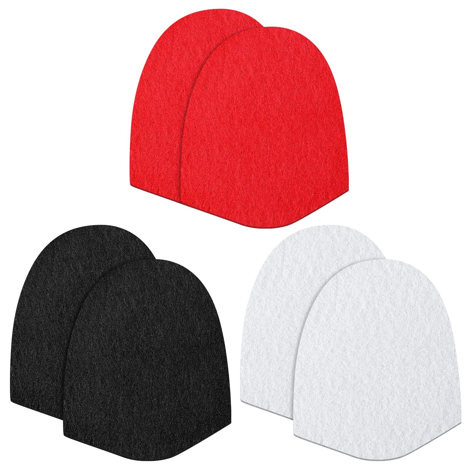 3 Pairs Replacement Bowling Shoe Slide Sole Bowling Accessories Felt Shoe Sli...