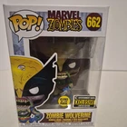 Funko Pop Marvel Wolverine Glows in the Dark Entertainment Earth Exclusive 662