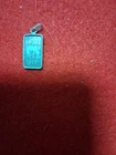 1 Gram, BAR/PENDANT, Swiss A,999 Silver