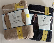 Women's 3 Piece Textured Cable Knit Lounge Set of 2