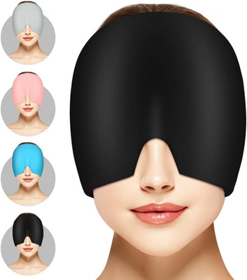 Gel Kühlmütze Migräne Headache Relief Dehnbare Kopfschmerzen Mütze Cold Therapy