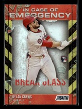 Dylan Crews 2025 Topps Stadium Club Baseball RC In Case Of Emergency ① [wad50