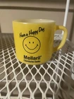 Mellaril Vintage Advertising Milk Glass Mug