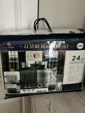 Sheet Set 24 Piece King Bed Sheets Deep Pocket Bed Sheets Set Soft Breathable