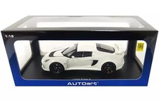 AutoArt 1/18 Lotus Exige S White Diecast Model Car 75383 Used