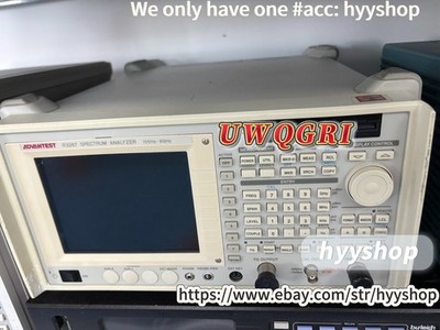 1PCS ADVANTEST R3267 spectrum analyzer, frequency range 100Hz-8GHz
