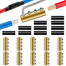 10PCS 6-10AWG 6 8 10 Gauge Wire Connector Nut Kit, 80Amp Screw Quick Wiring Conn