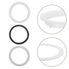  6 Pcs Rubber Seal Ring Kitchen Sink Strainer Stopper Drain Assembly