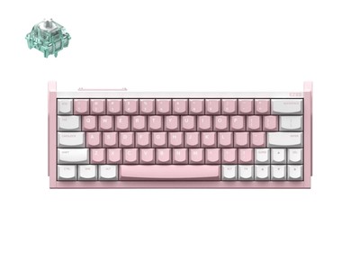 IQUNIX EZ63 Tastatura Gaming Rapid Trigger Magnetic Jade Pro, Rosa ANSI US
