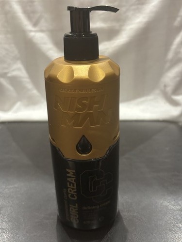 NISHMAN C3 Professional Curl Cream Defining Anti Frizz Leave In 400ml