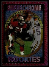 1993 Wild Card Superchrome Rookies Dana Stubblefield Rookie San Francisco 49ers. rookie card picture