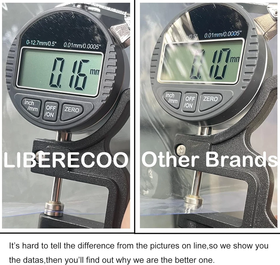 LIBERECOO Clear Oval Fitted Vinyl Tablecloth - Fits 48 68 x 48 (Oval), - Image 4 of 4