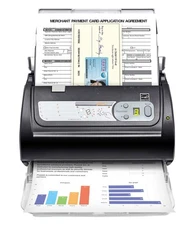PS188 High Speed Double-Sided Color Document Scanner, with Automatic Document...