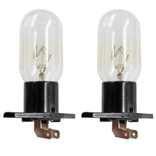 Lot de 2 Lampes de Four à Micro-Ondes Z187 240 V 25 W 6,3 MM pour De Nombreux...