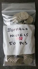 Bag of 50 5c Buffalo Nickels