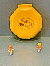 Vintage Polly Pocket Polly's Hairdressing Salon 1990 Bluebird 100 Complete