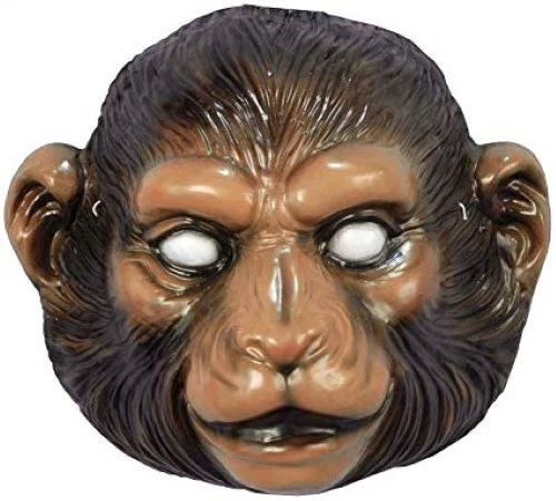 Animal Masks Plastic Full Face Asso Jungle Farm & Forest Costume Animal Masks - Image 4 of 4