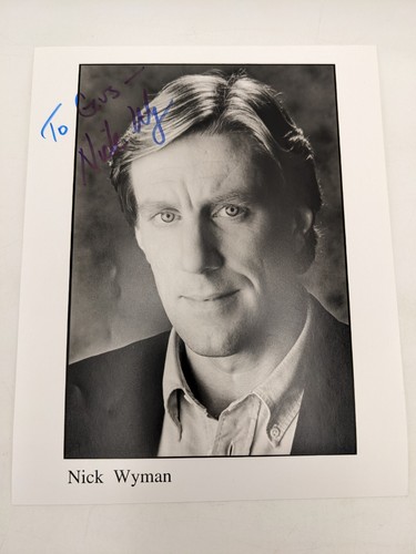Nick Wyman attore Die Hard Funny Farm firmato a mano 8x10 foto autografo - Foto 2 di 4