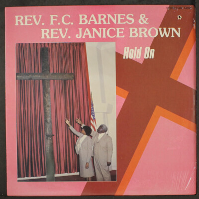 REV. F.C. BARNES & REV. JANICE BROWN: hold on ATLANTA INT'L 12'' LP 33 RPM Sealed