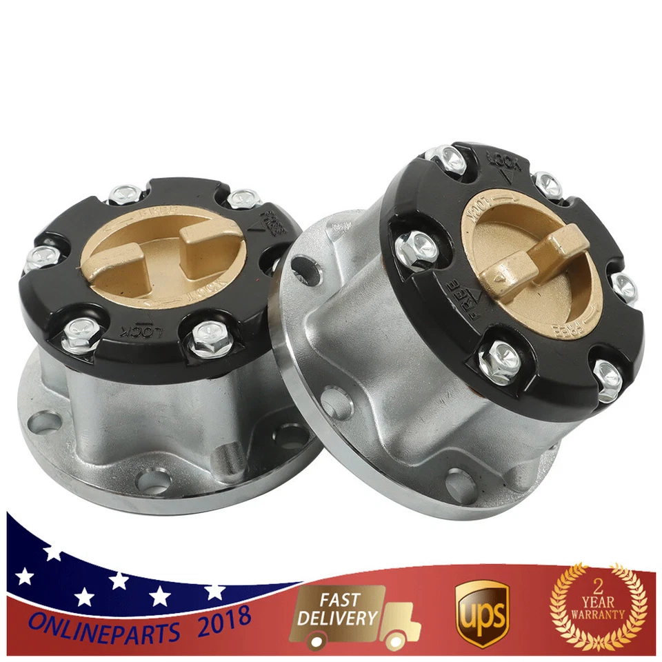 适用于丰田 Land Cruiser 1981 - 1987 轮毂锁定手册 30 样条 2 件 — 第 2/4 张图片