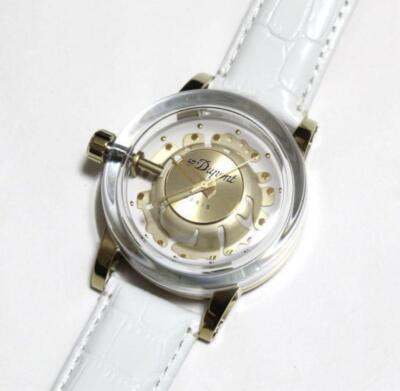 S.T. Dupont Hyperdome Watch 43mm White Gold Near Mint No Box | eBay