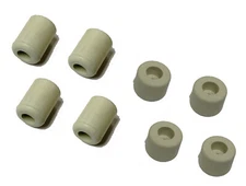 Herco White Rubber Bumper Combo Kit - (4) pcs No. 719 and (4) pcs. No. 757