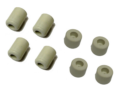 Herco White Rubber Bumper Combo Kit - (4) pcs No. 719 and (4) pcs. No. 757