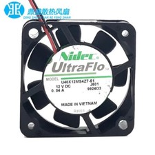 NIDEC U40X12MS4Z7-51 4010 DC12V 0.04A 4CM 2-Wire Silent Cooling Fan