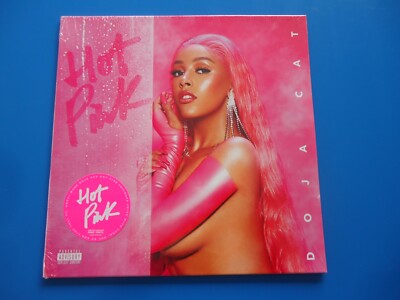 Doja Cat Hot Pink LP (2020) NEW Pink Vinyl Shrink Wrap Tear