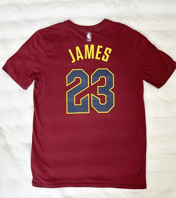 Cleveland Cavaliers Lebron James 23 Nike Tee TShirt Size Medium