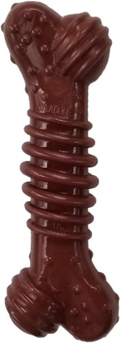 Nylabone Power Chew Textured Bone Chew Toy, Dog Toys for Aggressive 1 Count - Picture 4 of 5