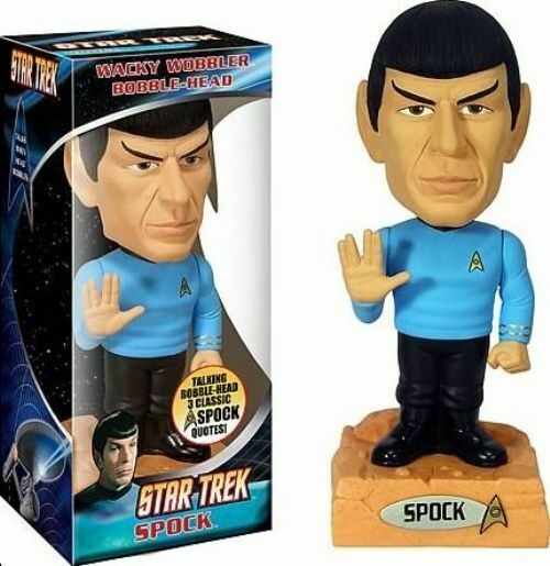 その他 Star Trek Wacky Wobbler Spock Spock Star Trek Wacky Wobbler Talking Bobblehead by Funko 2009 for
