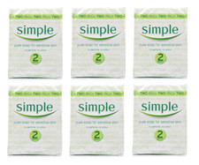 Twin Pack Simple Pure Soap For Sensitive Skin No Perfume No Colour