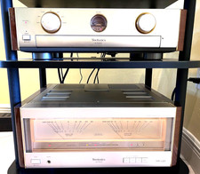 Technics Se-a7000 Class Aa Amp &amp; Su-c7000 Battery Drive Control Amp, Vintage