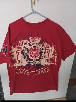 First Choice Couture Mens Tee 3XL Red