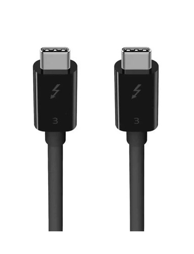 Belkin Thunderbolt 3 USB-C to USB-C Cable, Thunderbolt Certified, 40 Gbps, 5 K, - Picture 4 of 6