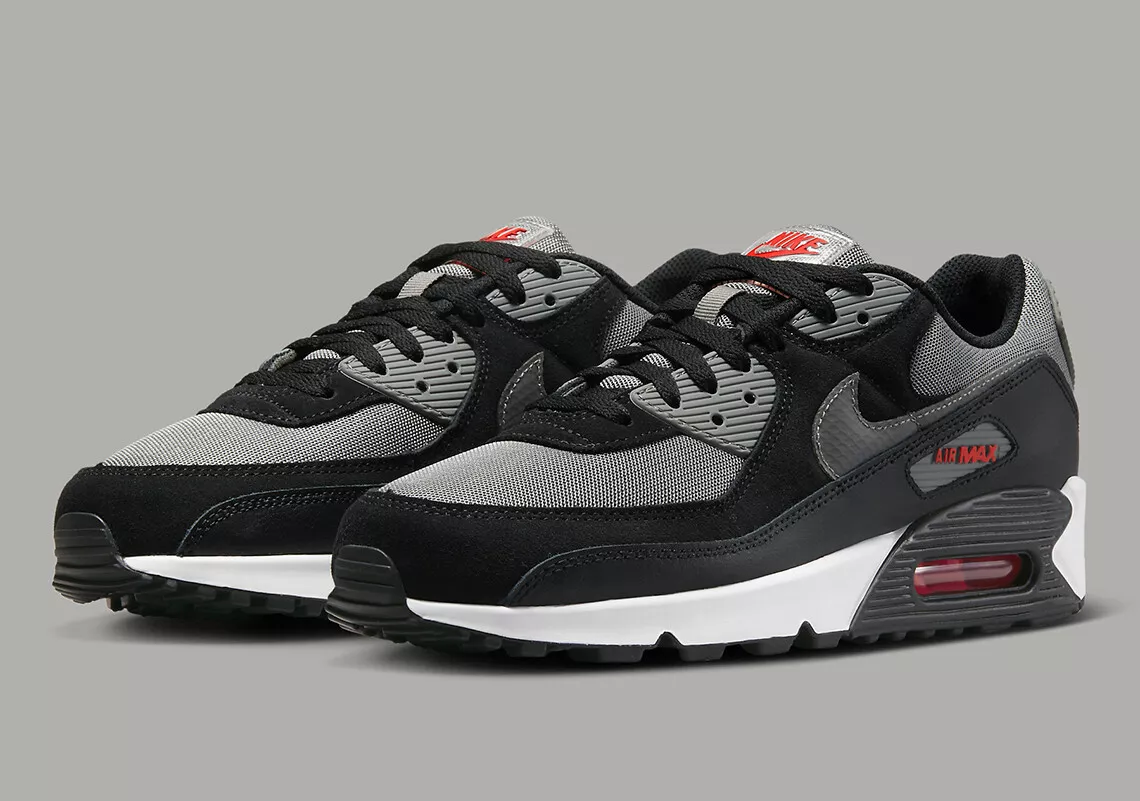 air max 90 black and red