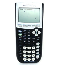 Texas Instruments TI-84 Plus Silver Edition Graphing Calculator *Screen SPOTS