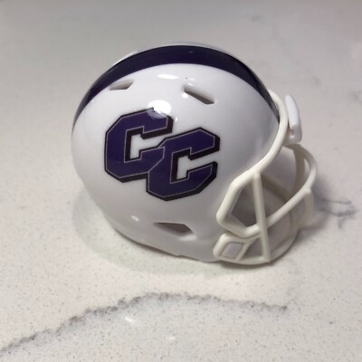 Curry Colonels custom pocket pro helmet D3 Division 3