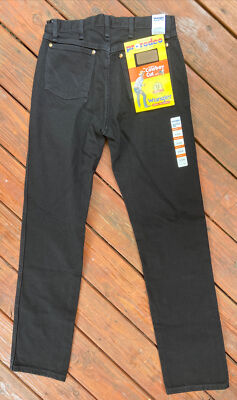 Wrangler Wrancher Original Fit Jeans Dress Pants 31” X 36” BLACK