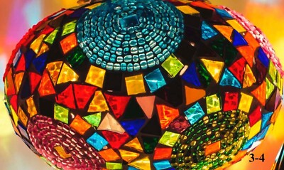 Türkische Marokkanische Lampe Ersatzlampe Glas Lampenschirm Mosaik
