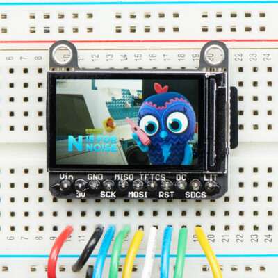 Adafruit 1.14'' 240x135 Farb-TFT ISP Display mit MicroSD-Kartenslot, ST7789, 4383