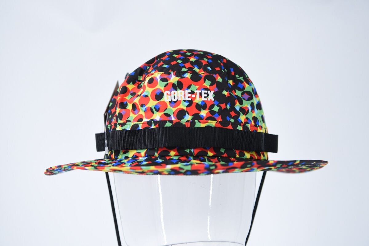 Supreme Gore-Tex Paclite Net Multicolor Boonie Waterproof Hat Sz M/L SOLD  OUT!!!