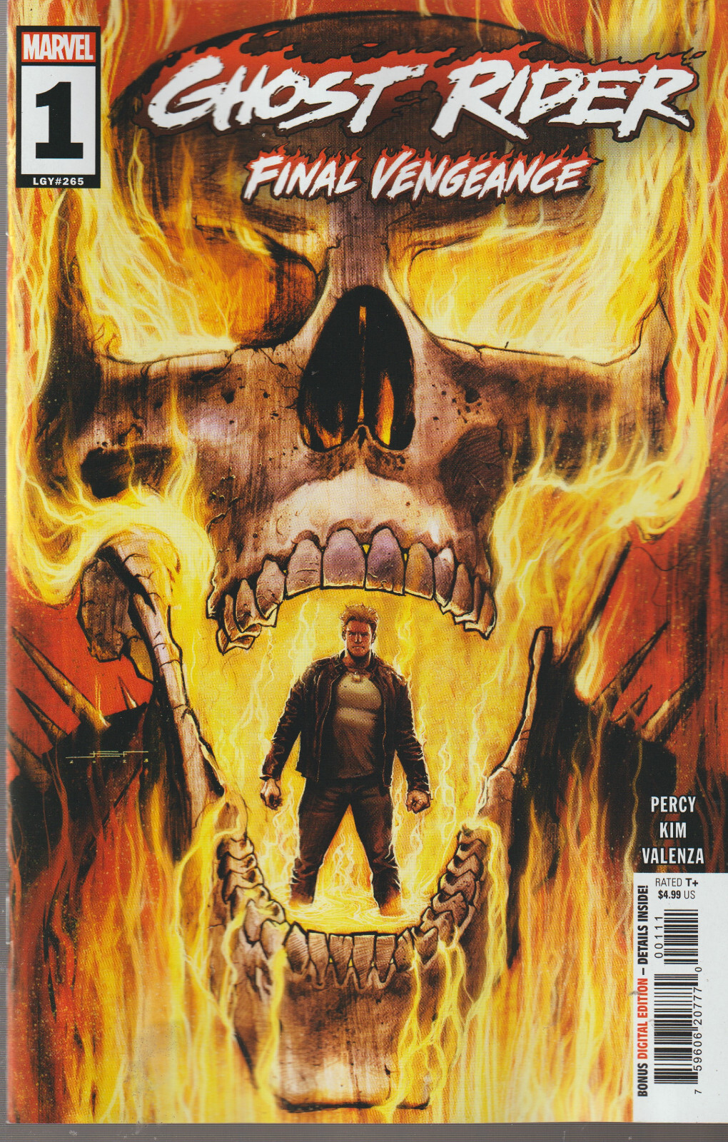 MARVEL COMICS GHOST RIDER FINAL VENGEANCE #1 MAY 2024 1ST PRINT NM