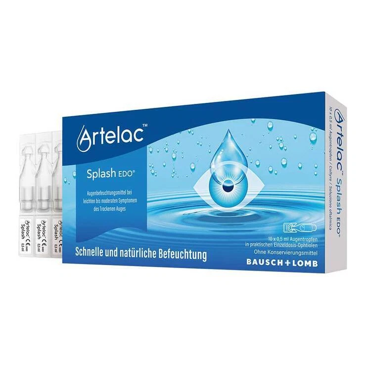 Artelac® Splash EDO® Augentropfen für trockene brennende Augen · 10X0.5 ml · PZN