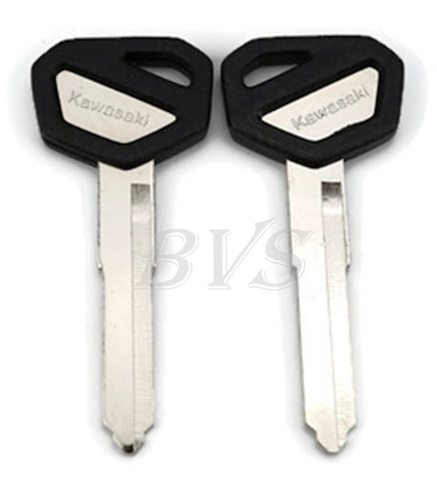 Mサイズ 1x KEY BLANK For KAWASAKI NINJA VULCAN CLASSIC KLR KLX ZX-6 ZX-7