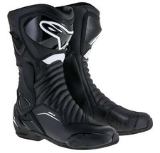 Alpinestars SMX-6 V2  Motorcycle Motorbike Boots Drystar Black